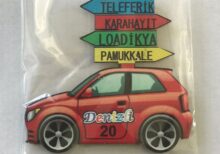 DENİZLİ MAGNET  KIRMIZI ARABA